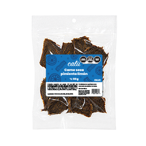 Carne seca pimienta limón Calii 50g