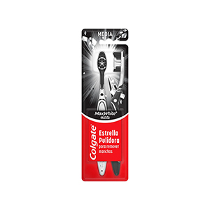Cepillo dental max white carbón Colgate 2-pack