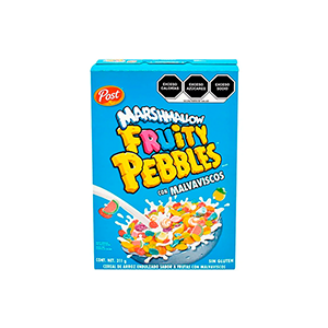 Cereal con malvaviscos Fruity Pebbles 311g