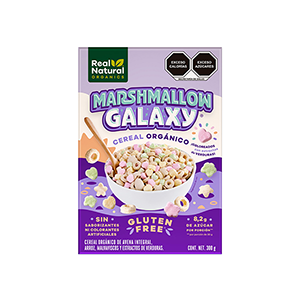 Cereal orgánico sin gluten con malvaviscos Real Natural 300g