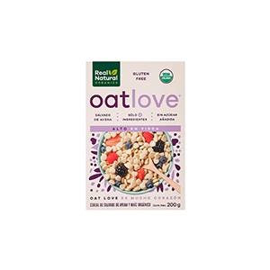 Cereal orgánico sin gluten oat love Natural 200g