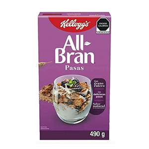 Cereal pasas All Bran 490g