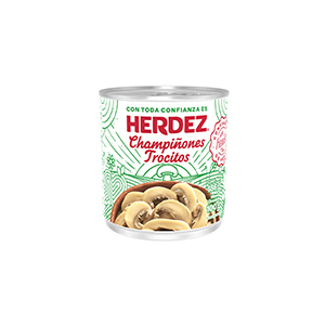 Champiñones en trozos Herdez 186g