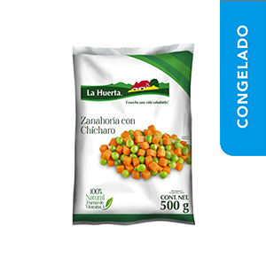 Chícharo con zanahoria La Huerta 500g