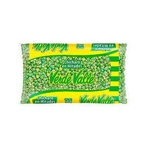 Chícharo en mitades Verde Valle 500g