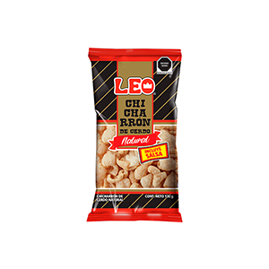Chicharrón de cerdo natural Leo 130g