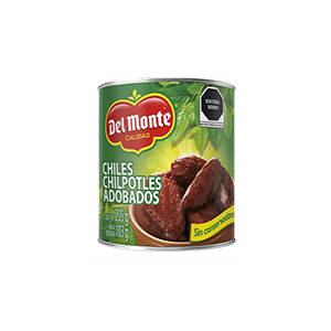 Chiles chipotles adobados Del Monte 205g