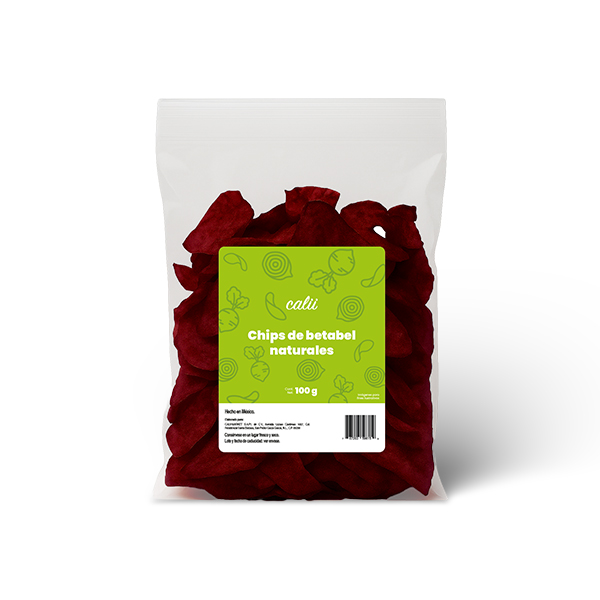 Chips de betabel naturales Calii 100g - 2