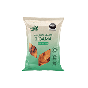 Chips de jícama enchilada Come Verde 60g