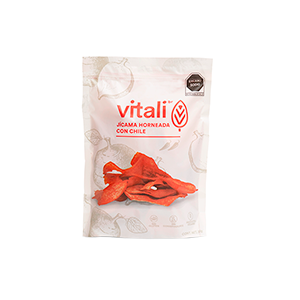 Chips de jícama horneada con chile Vitali 300g
