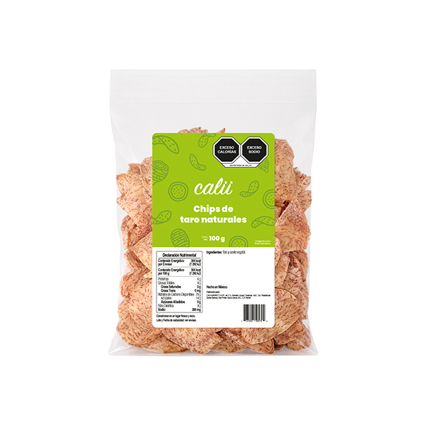 Chips de taro naturales Calii 100g - 2