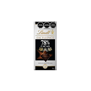 Chocolate amargo 78% cacao excellence Lindt 100g