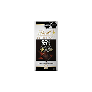 Chocolate amargo 85% cacao excellence Lindt 100g