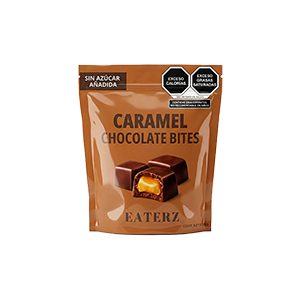 Chocolate con caramelo sin azúcar añadida Eaterz 70g