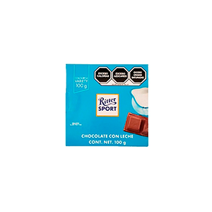 Chocolate con leche Ritter 100g