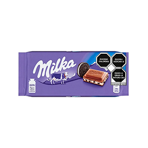 Chocolate con oreo Milka 100g