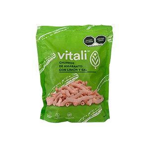 Churritos de amaranto con limón y sal sin gluten Vitali 500g