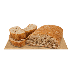 Pan ciabatta multigrano Nūbe 252g (2-pack)