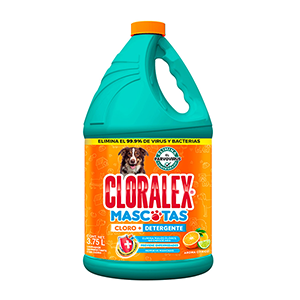 Cloro líquido desinfectante mascotas Cloralex 3.75L