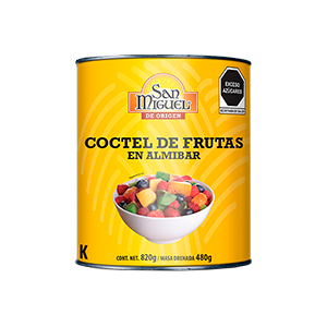 Cocktail de frutas San Miguel 820g