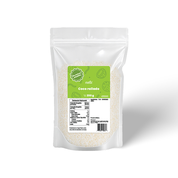 Coco rallado sin azúcar Calii 200g - 2
