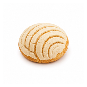 Concha blanca artesanal de masa madre Calii 75g