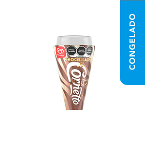 Cono de helado sabor chocolate collage Cornetto 100ml
