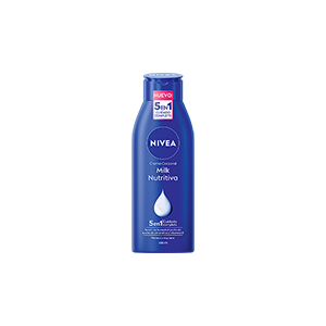 Crema corporal humectante body milk Nivea 400ml