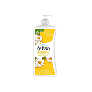 Crema corporal protección UV St. Ives 532ml