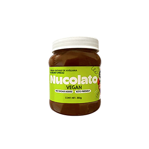Crema de avellanas vegana Nucolato 350g