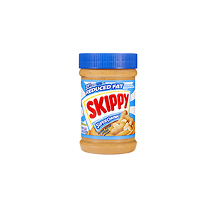 Crema de cacahuate con trozos reducida en grasa Skippy 462g