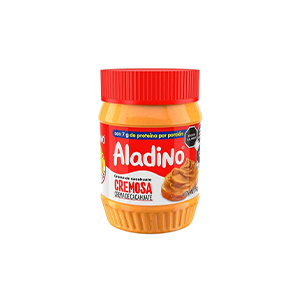 Crema de cacahuate cremosa Aladino 340g