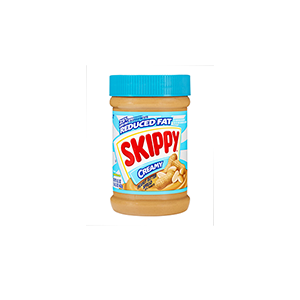 Crema de cacahuate cremosa reducida en grasa Skippy 462g
