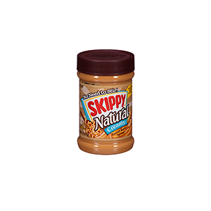 Crema de cacahuate natural Skippy 462g