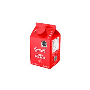 Crema para batir Lyncott 500ml