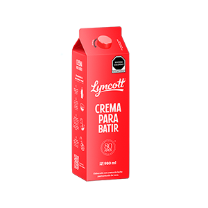 Crema para batir Lyncott 980ml
