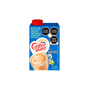 Crema para café líquida sabor vainilla Coffee Mate 530ml