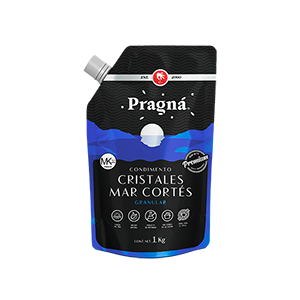 Cristales mar de Cortés granular doypack Pragná 1kg