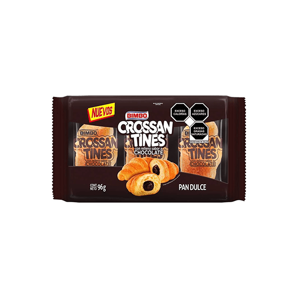 Crossantines chocolate Bimbo 96g