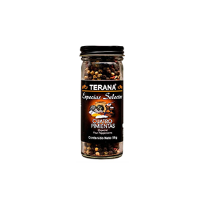 Cuatro pimientas Terana 58g