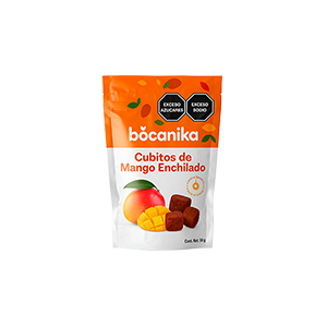 Cubitos de mango enchilado Bocanika 50g