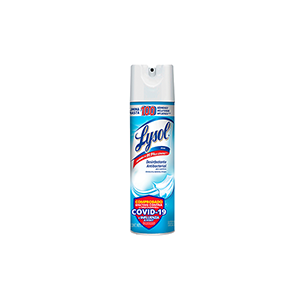Desinfectante en aerosol crisp linen Lysol 475g