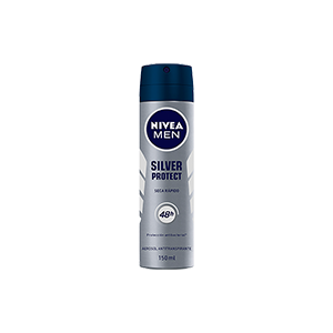 Desodorante antibacterial men silver protect spray Nivea 150ml