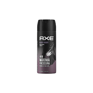 Desodorante corporal black night Axe 150ml