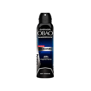 Desodorante en aerosol hombre oceanic Obao 150ml