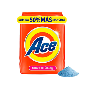 Detergente en polvo con toque Downy Ace 1.72kg