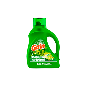 Detergente líquido original Gain 2.6L