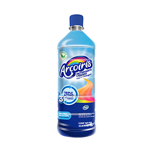Detergente líquido para ropa de color Arcoíris 1L