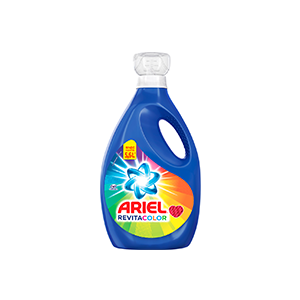 Detergente líquido revitacolor ropa blanca y color Ariel 2.8L