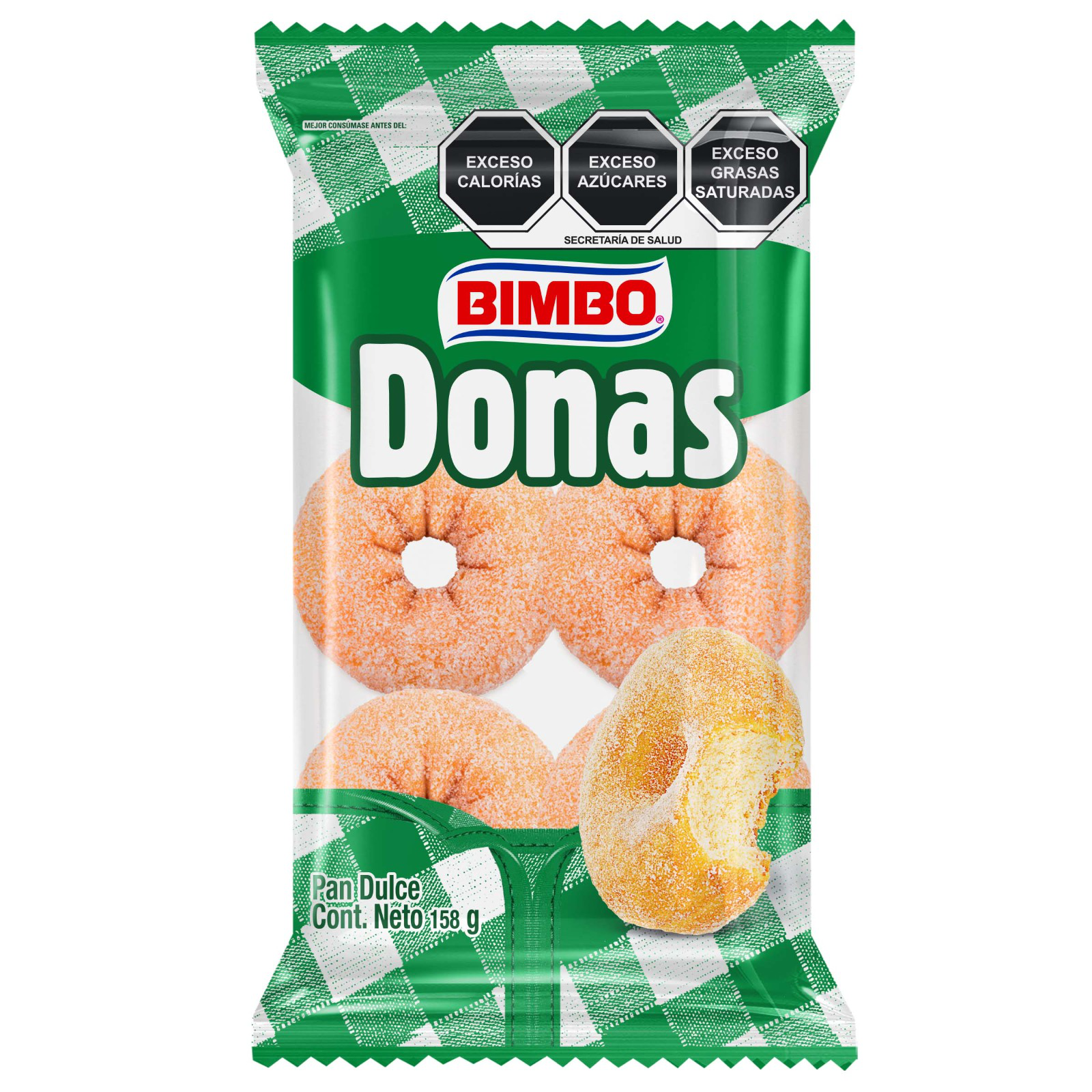 Donas de azúcar Bimbo 158g